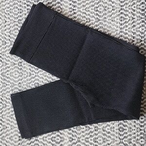 Pants, black and white dots, size 12